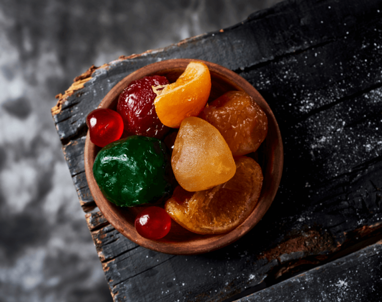 Fruta confitada